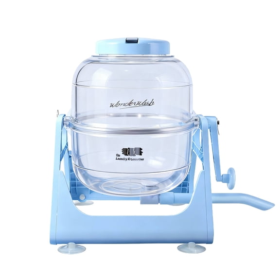 The Laundry Alternative Wonderwash Retro Colors Non-electric Portable Compact Mini Washing Machine (Transparent)