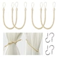 thumbnail image 1 of Cuerda para cortinas BEL AVENIR, paquete de 4 unidades con ganchos de metal, 1 of 7