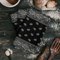 thumbnail image 4 of Bandana Black Microfiber Kitchen Hand Towel Dish Cloth Tableware Household Cleaning Towel Utensils for Kitchen, 4 of 7
