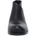thumbnail image 3 of B.O.C. Womens Macey Faux Leather Block Heel Booties Black 7.5 Medium (B,M), 3 of 3