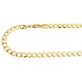 thumbnail image 3 of Mens Solid 10K Yellow Gold Cuban Curb Link Chain Necklace 8.5 MM 20 Inches, 3 of 6