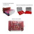 thumbnail image 3 of Soidarity Caja de señuelos de pesca con divisores extraíbles Caja de señuelos Cajas de almacenamiento Suministros Ganchos Organizador Pescar Rosa, 3 of 6