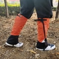 thumbnail image 1 of Legging Léger pour Bottes de Neige pour la Randonnée Escalade Camping Chasse, Orange, 1 of 10
