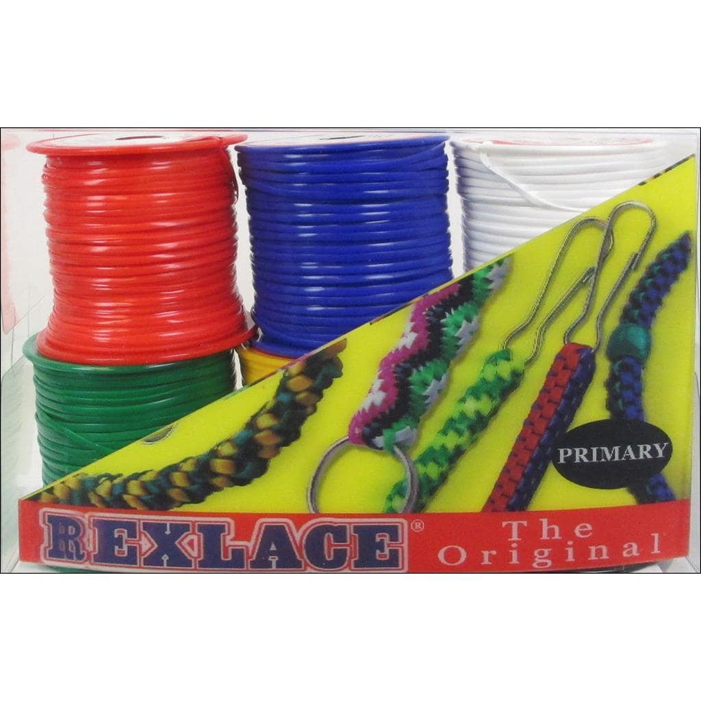 Pepperell Rexlace 6 Pk Primary Colors