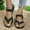 Black, variant on ZZwxWA Bunion Sandals For Women, Bunion Corrector Sandals Flip Flops, for Big Toe Flop Open Toe Casual Summer Beach Sandals, Arch Support Women's Comfy Flat Sandals