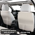 thumbnail image 5 of Fit for Ford Escape 2016 Car Seat Protectors Premium Leather Upholstery Protection OEM Inspired Fit Comfortable Ride Seat Function Compatible, 5 of 9