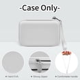 thumbnail image 2 of Funda rígida para consola de juegos portátil analógica de bolsillo, color blanco, 2 of 7