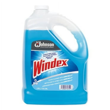 1PACK SC Johnson Professional Windex® Glass Cleaner with Ammonia-D, 1gal Bottle