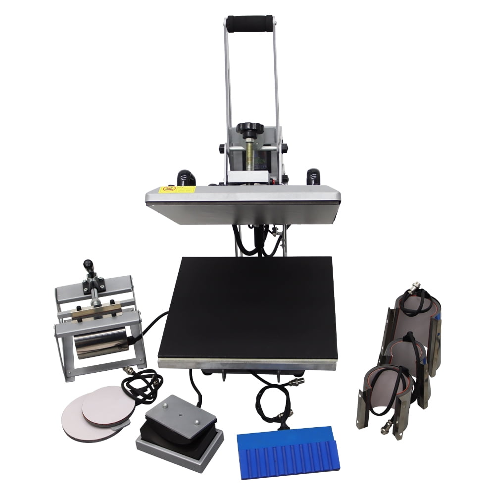 Techtongda 9in1 Magnetic Semi-automatic Heat Press Machine