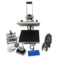 thumbnail image 3 of INTBUYING 9in1 Heat Press Machine Semi-Auto Cloth Mug Cap Pen Plate Sublimation Transfer for Art DIY, 3 of 14