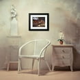thumbnail image 4 of Sébastien Bourdon 18x15 Black Modern Framed Museum Art Print Titled - Moses Defending the Daughters of Jethro (17th Century), 4 of 5