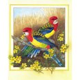 thumbnail image 1 of Cuadros Decorativos Flor pájaro pintura al óleo por números Kit DIY pintura acrílica sobre lienzo sin marco Likrtyny embutido en tela, 1 of 1