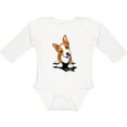 thumbnail image 3 of Inktastic Corgi Puppy Boys or Girls Long Sleeve Baby Bodysuit, 3 of 5
