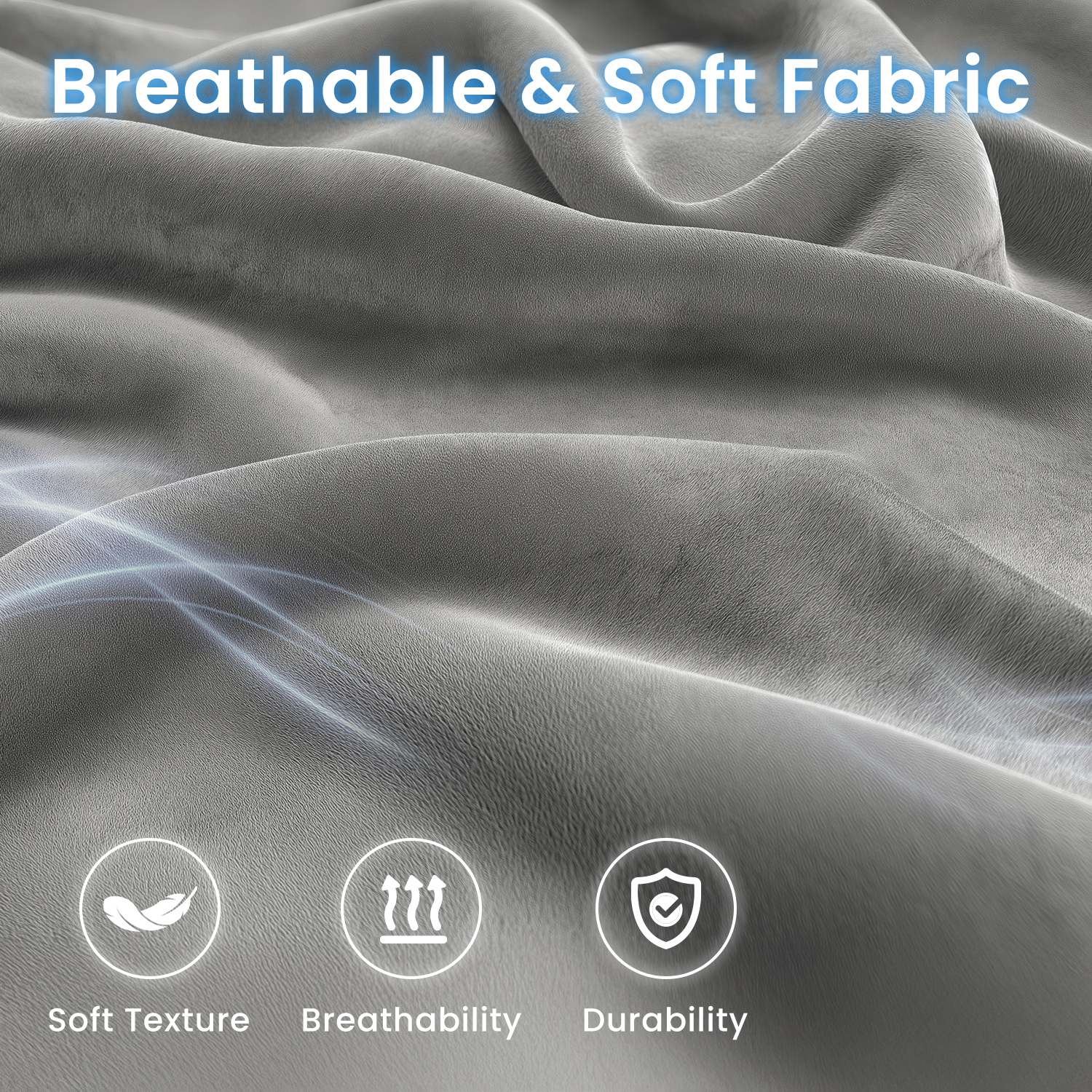 N-GEN GAMING Video Gaming Chair Office Computer Desk Use Ergonomic Reclining Backrest Adjustable Armrests Lumbar Support Footrest High Density Foam Breathable Fabric Heavy Duty Base (Grey)