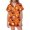 /c76Orange135, variant on CUZIBR Toddler Girls Pajamas Halloween Short Sleeve Ruffles Bow Tie Shirt And Shorts 2 PC Sleepwear Ghost Witch Graphic Lapel Smooth Loungewear Cute Party Daily Homewear,Orange,3-4 Years
