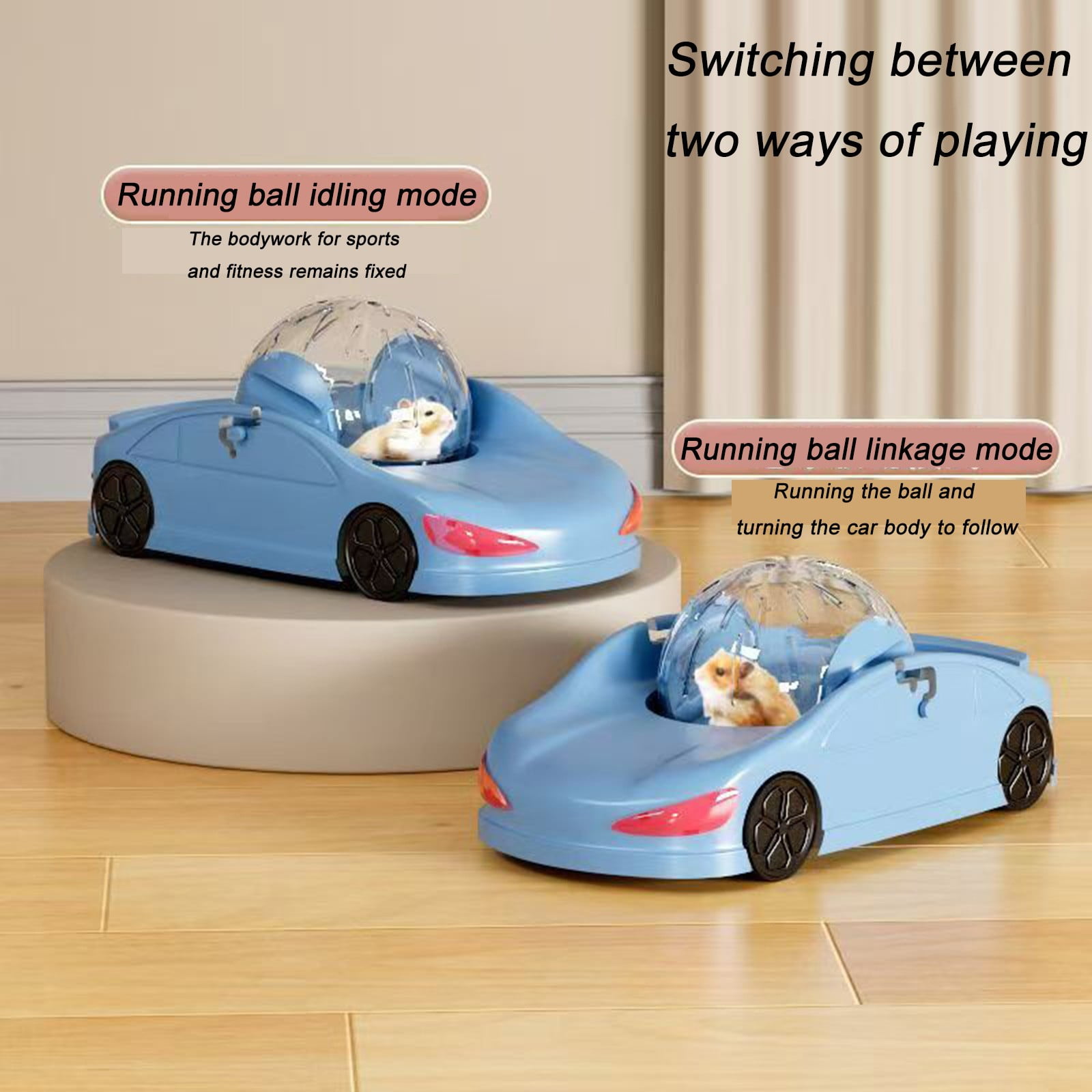 Hamster Running Ball - Kleine huisdier transparante oefening