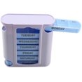 thumbnail image 2 of Pastillero de 7 días Pastillero de plástico diario Pastillero Dispensador de medicamentos y vitaminas para viajes. Afortunado Sencillez, 2 of 4