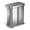 Brushed Plastic Lid, variant on simplehuman 58 Liter / 15.3 Gallon Stainless Steel Rectangular Kitchen Step Can Dual Compartment Recycler, Brushed Stainless Steel