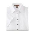 thumbnail image 1 of Harriton Ladies' Easy Blend? Short-Sleeve Twill Shirt with Stain-Release, 1 of 3