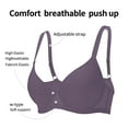 thumbnail image 5 of 3PC Pack Women Push Up Bra Everyday Underwear Comfortable Lingerie Bralette with Support Anti-Sag-Size 38B/85B, 5 of 6