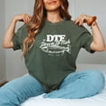 thumbnail image 5 of DTF Down To Fish - Women's Garment Dyed Graphic T-Shirt, 5 of 12