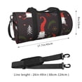 thumbnail image 2 of Easygdp Cute Christmas Gnomes Bolsa de Viaje, Bolsa de Mano, Bolsa de Gimnasio, Bolsa de Equipaje para Viaje, 2 of 6