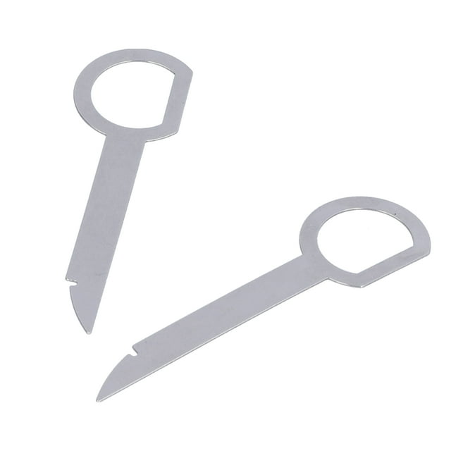 Llave de liberación de radio de automóvil, llave de extracción de radio de estéreo de automóvil, llave de extracción de radio universal, llave de extracción de radio impulsada por el rendimiento