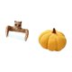 thumbnail image 5 of Portarollos de papel higiénico con diseño de búho y calabaza, organizador de toallas y rollos decorativo para el hogar, la cocina, el dormitorio y el, 5 of 8