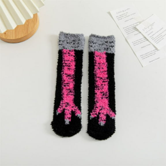 Funny Soft Novelty Cartoon for Kid Chicken Leg Socks Warm 3D Printed Sock STYLE 5