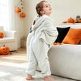 thumbnail image 4 of Ulanda Cute Animal Jumpsuit for Babies and Toddlers Soft Plush Onesie Romper Unisex Holiday Outfit with Multiple Styles (Grey, 3-4 Years), 4 of 6