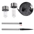 thumbnail image 5 of 1/2/4/6 Uds. Luz Solar para camino de jardín Ip44 lámpara de inserción Led impermeable 14 pulgadas enchufe a tierra Kuyhfg Bienvenido a Kuyhfg, 5 of 5