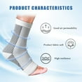 5Pairs Neuropathy Socks Peripheral Neuritis Compression Toeless Foot