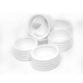 thumbnail image 1 of 2 Pieces Tennis Racket Grip Stretchy Sports Accessories Wrap Ring Overgrip Fix Kit Grip Tape Finishing Protector Professional Outdoor Accessories White, 1 of 9