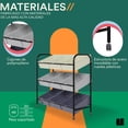 thumbnail image 3 of Mubson Juguetero Sost. Organizador Infantil con 9 cajones y Ruedas de Desplazamiento, 3 of 5