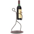 thumbnail image 2 of Metrotex Designs 21064 Iron Borracho Wine Bottle Holder- Meteor Finish, 2 of 3