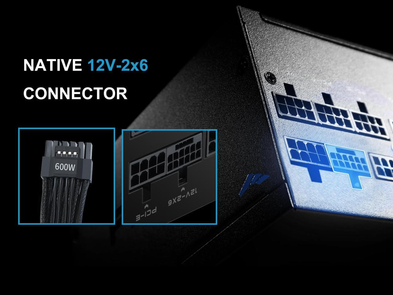SAMA P1000W ATX 3.1 Power Supply, 1000W,Cybenetics Platinum Standards, PCIE 5.1 Ready, Full Modular, 1000W Gaming PSU, Premium Japanese Capacitor, FDB Fan, Black version