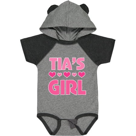 

Inktastic Tia Girls for Niece Gift Baby Girl Bodysuit