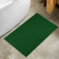 thumbnail image 2 of Ample Decor Cotton Bath Mats 1 Pack 34 x 20 inches 1350 GSM - for Bathroom Floor, Shower - Green, 2 of 7