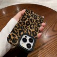 thumbnail image 2 of Funda de teléfono con estampado de leopardo para iPhone 15, Pro Max, Apple 15, funda para teléfono móvil 11, anticaídas, con orificio grande, funda protectora creativa para XR Max., 2 of 6