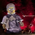 thumbnail image 7 of Nmdmisc Halloween Creepy Dolls Scary Voice-Activated Induction Walking Horror Scary Possessed Doll with Sound Halloween Prop for Halloween Party Haunted House Without Battery, 7 of 7