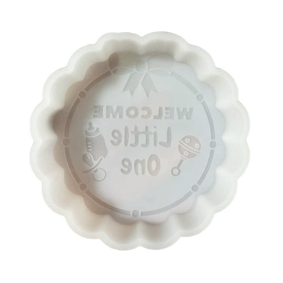 Ladaidra Brown fhgksm 10cm Baby Silicone Mold Candle Soap Making Mould Chocolate Candy Cake