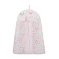 thumbnail image 6 of NoJo Sweet Forest Friends 4 Piece Crib Bedding Set -  Pink, Aqua, Grey & White, 6 of 6