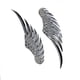 thumbnail image 4 of 2 pares de pegatinas de Metal para guardabarros 3D de coche, pegatinas de accesorios para motocicletas Sincero Electrónica, 4 of 5