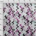 thumbnail image 3 of oneOone Polyester Spandex Dark Magenta Fabric Geometric Sewing Material Print Fabric By The Yard 56 Inch Wide-GD, 3 of 5