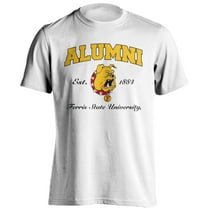 Ferris State University Bulldogs Alumni Proud Graduate Short Sleeve T-Shirt