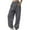 Dark Gray, variant on High Waist Sweatpants Women, Audhol Women's Casual Pant Solid Color Sports and Leisure Pant Drawstring Wide Leg Pants and Drawstring Pocket Pants Wide Leg Sweatpants Women Beige L