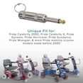 thumbnail image 2 of AlveyTech Key Stereo Plug Style with Key Ring for Pride Scooter (Prior to 2000) - (KEYSCO1000) Replacement for Celebrity, Dynamo, Hurricane, Legend, Sidekick, Sundancer, & Wrangler Mobility Scooters, 2 of 7