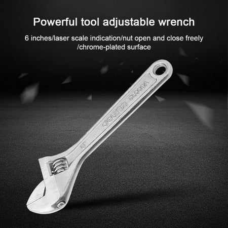 

6-Inch Adjustable Wrench Active wr ench