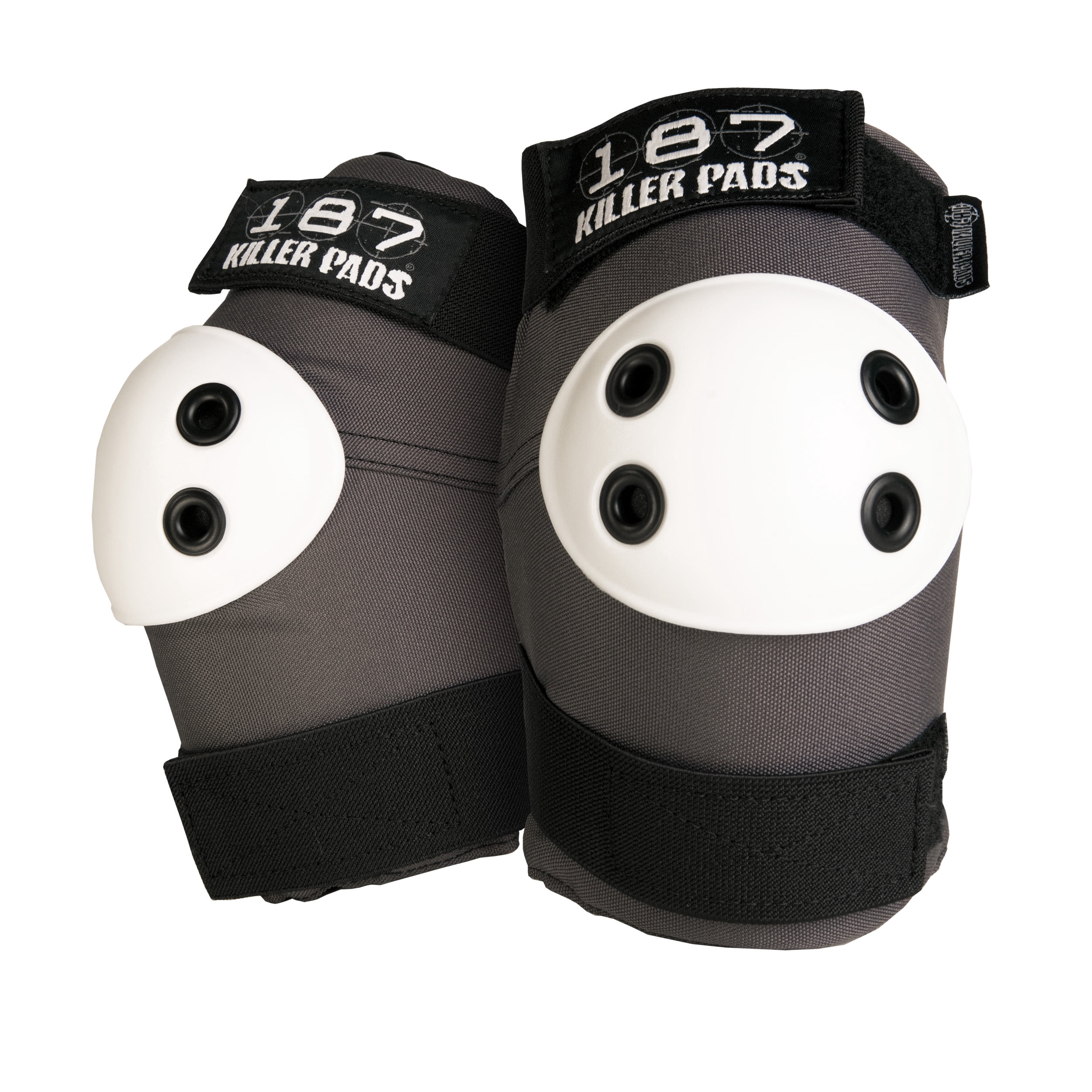 187 Killer Pads Elbow Pad, Grey / White, Medium - Walmart.com