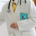 thumbnail image 3 of EeaseCA 1pc Doctor Nurse Pen Pouch Inserted Holder Bag Pocket Pen Protector (Emerald), 3 of 7
